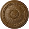 Ekena Millwork Brunswick Ceiling Medallion (Fits Canopies up to 4 1/2"), 27"OD x 2 1/2"P, Smokey Topaz Crackle CM27BRSTC - alternate 1